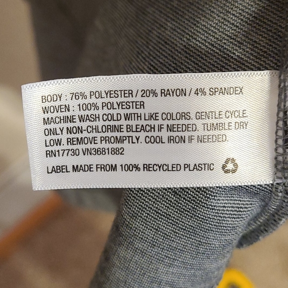 Merona Grey dress size M - Picture 6 of 6